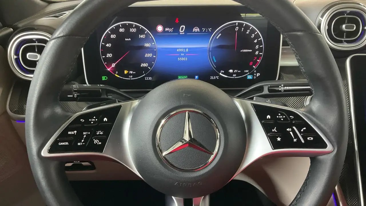 Mercedes-Benz C 300 e Mubeam*Distro*Night*Display26cm*Leder*18 8