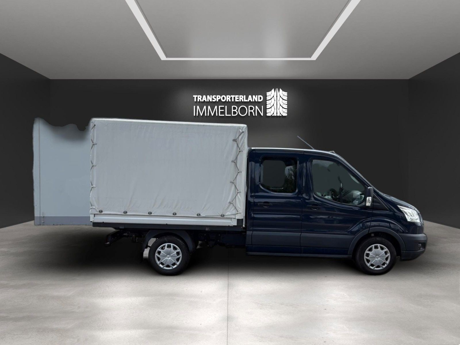 Ford Transit Pritsche Plane 310 L2 7-Sitze+Klima+Temp 7