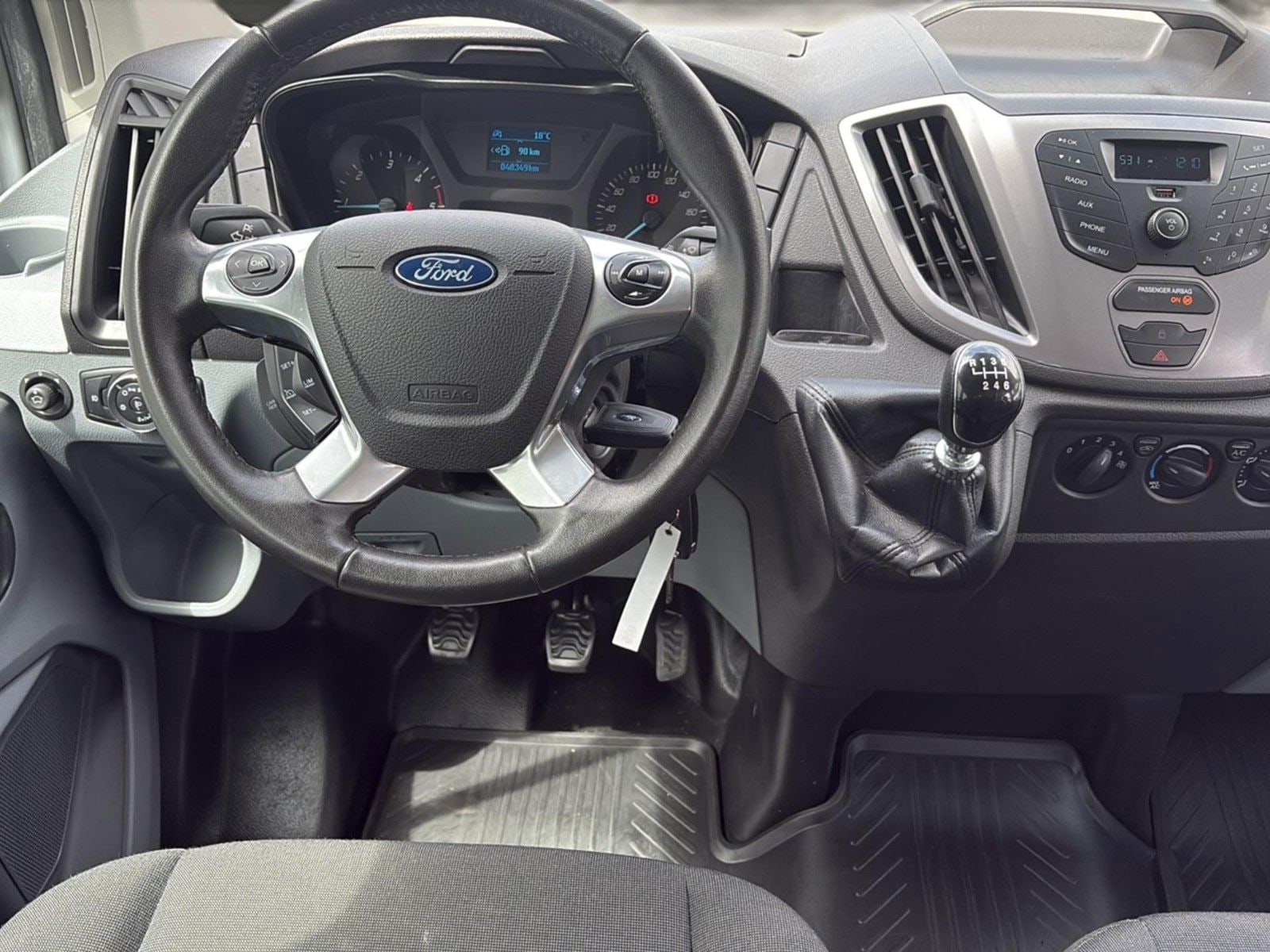 Ford Transit Pritsche Plane 310 L2 7-Sitze+Klima+Temp 10
