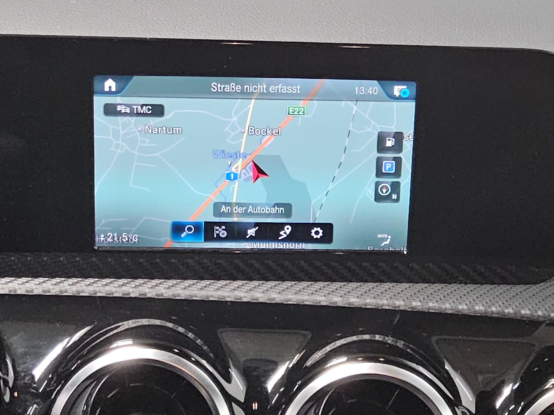 Mercedes-Benz A 180 d T-Leder Navi LED Shz PDC 7