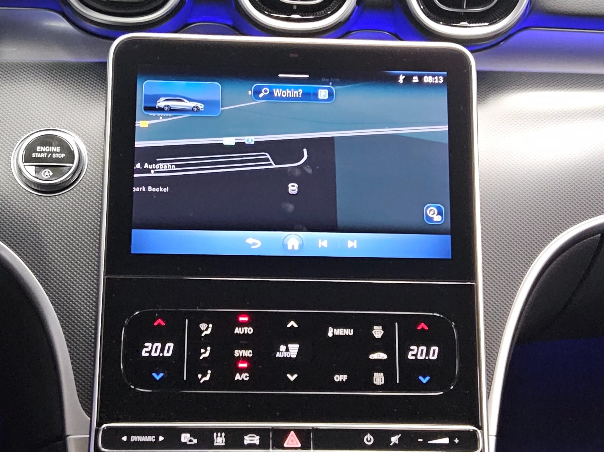Mercedes-Benz C 200 T d Avantgarde Navi LED AHK RfK StandHzg 7