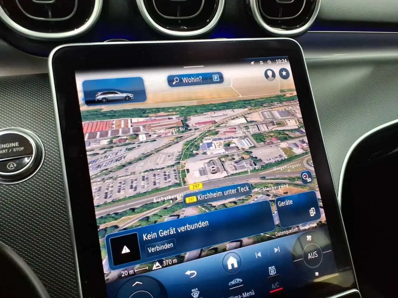 Mercedes-Benz C 200 d Distro*LED*NaviTouch*Kamera*DAB*17*1Hand 10