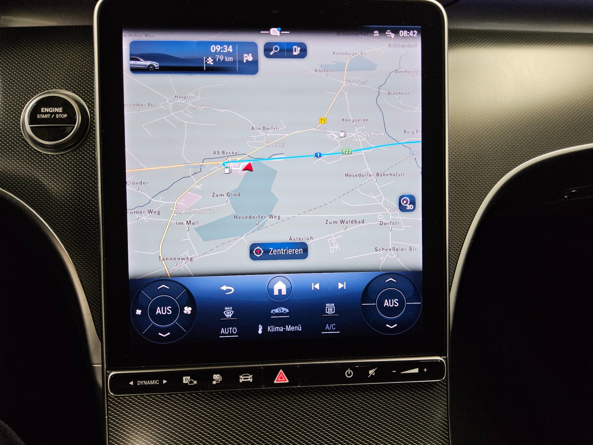 Mercedes-Benz C 300 T e Avantgarde T-Leder Navi LED AHK RfK 7