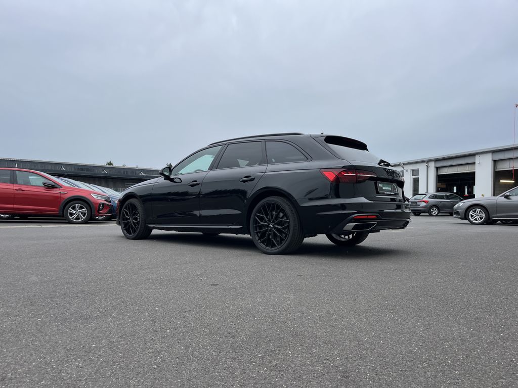 Audi A4 Avant 2.0 TFSI quattro Blackline S-Line Optik 10