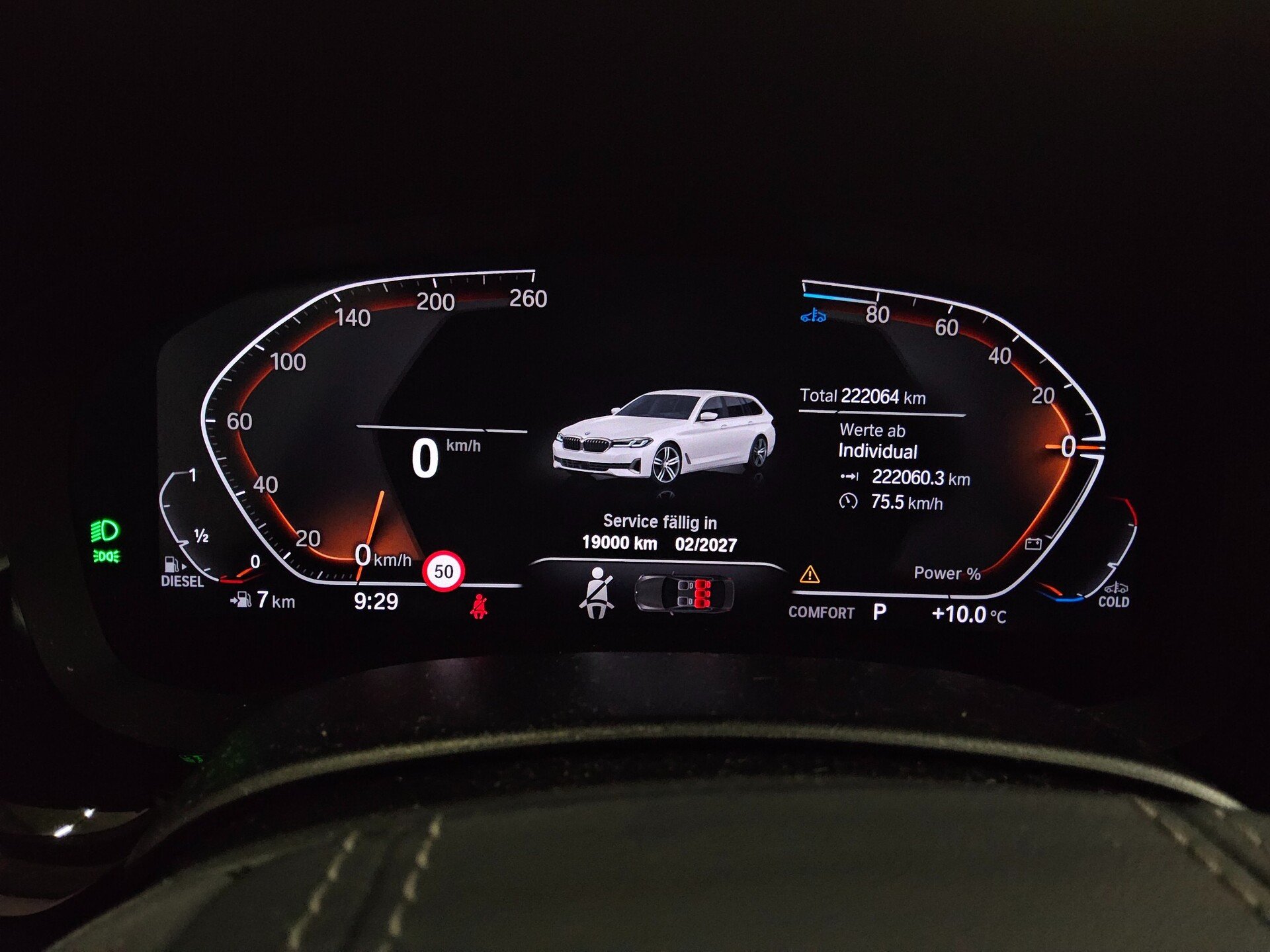 BMW 520dA Touring xDr Leder Navi LC Prof. HuD Laser 8