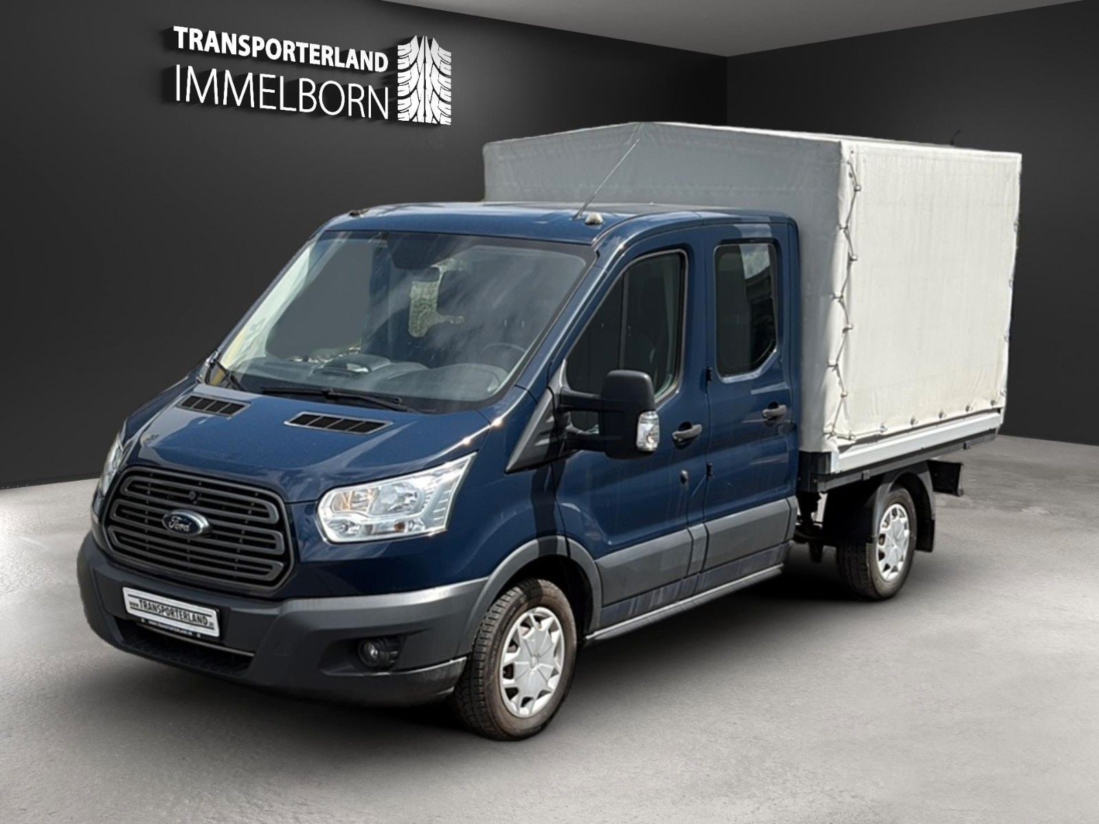 Ford Transit Pritsche Plane 310 L2 7-Sitze+Klima+Temp 2