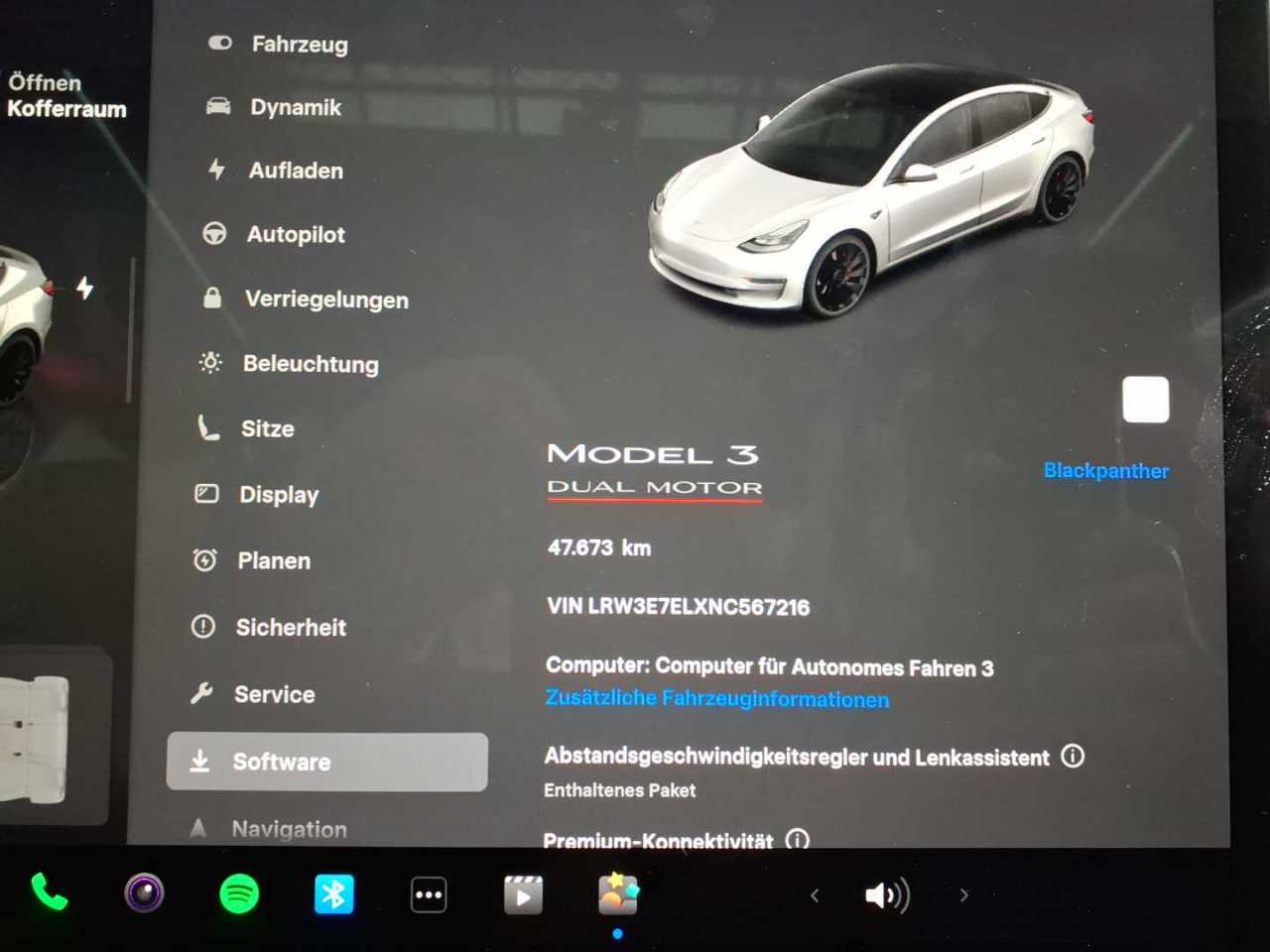 Tesla Model 3 Langstreckenbatt. Allradantrieb Dual Motor Performance 10