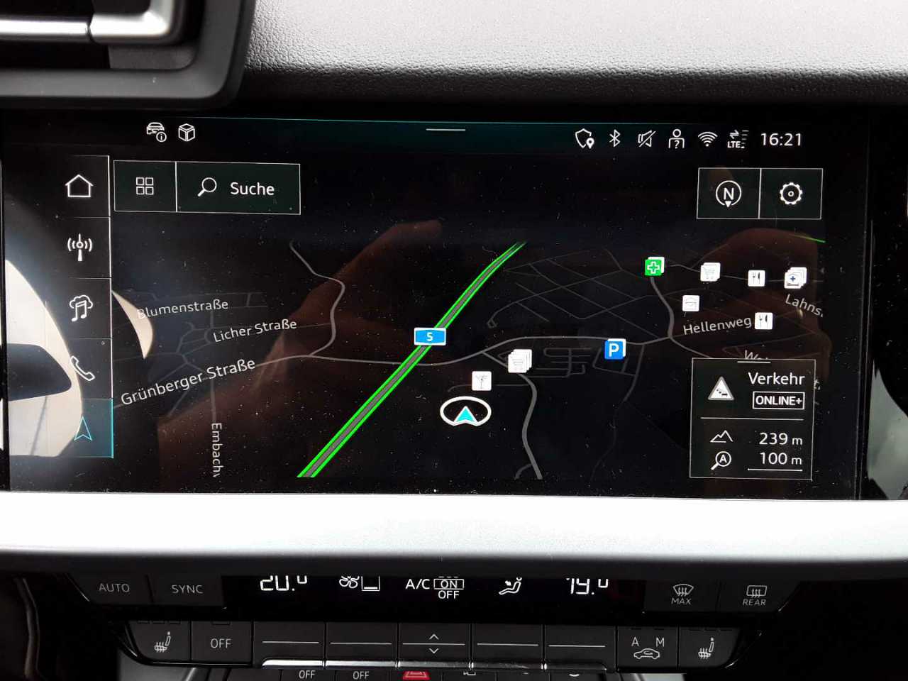 Audi A3 TFSI 85 kW Sportback S tronic advanced 12