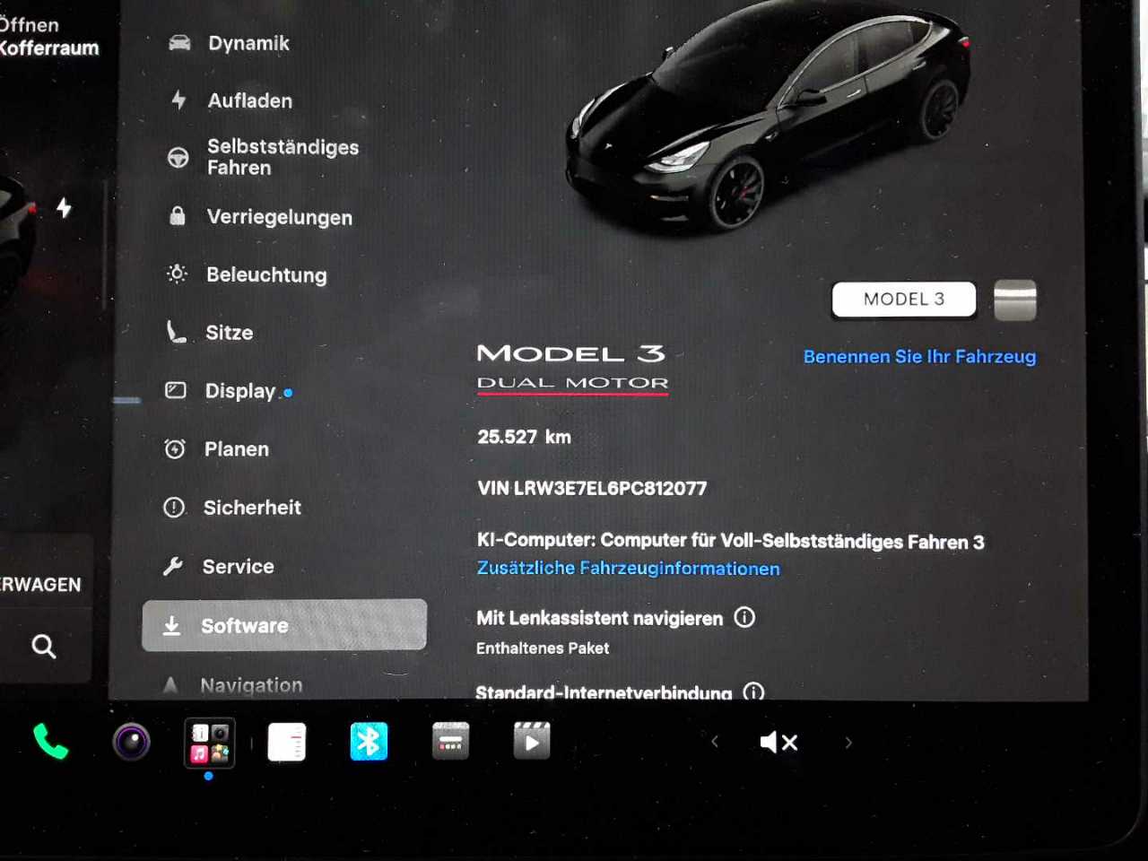 Tesla Model 3 Langstreckenbatt. Allradantrieb Dual Motor Performance 11