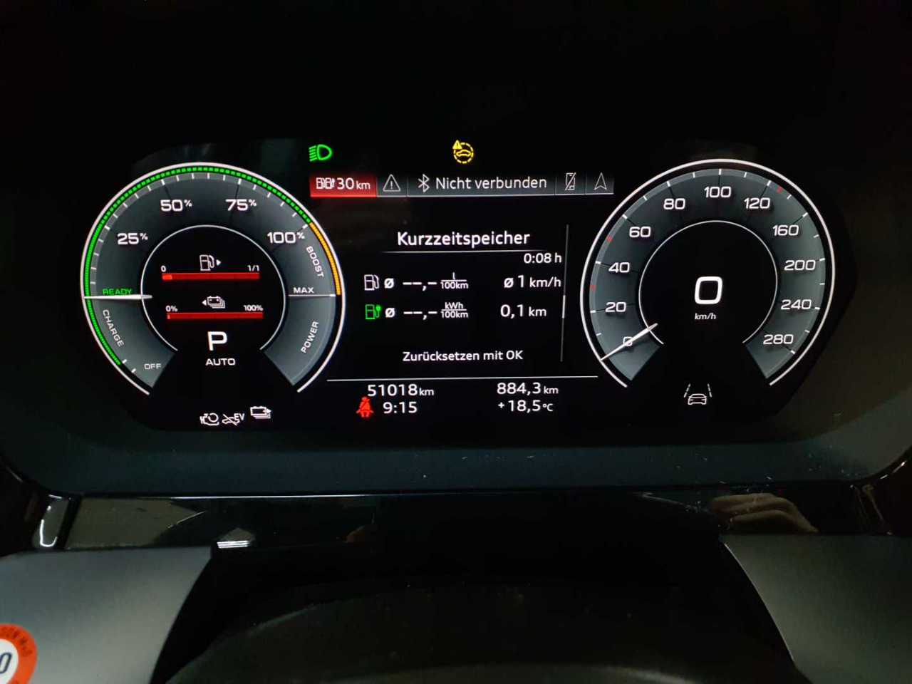 Audi A3 40 TFSIe Sportback S tronic 11