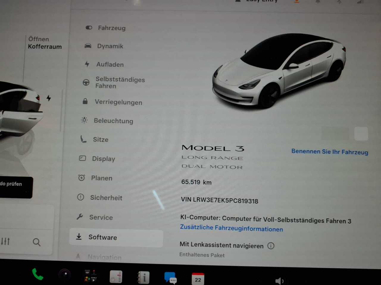 Tesla Model 3 Langstreckenbatt. Allradantrieb Dual Motor 11