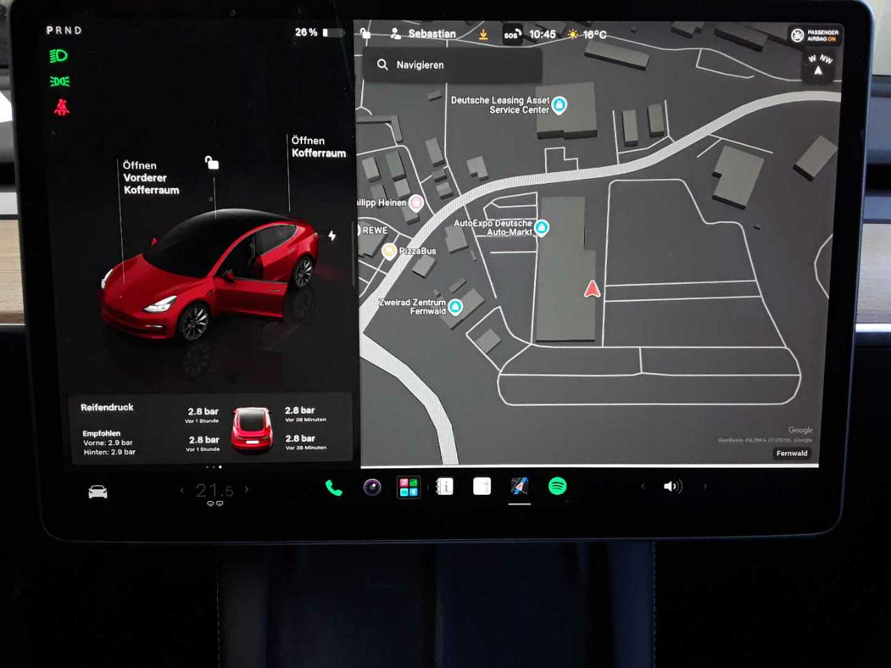 Tesla Model 3 Langstreckenbatt. Allradantrieb Dual Motor 12