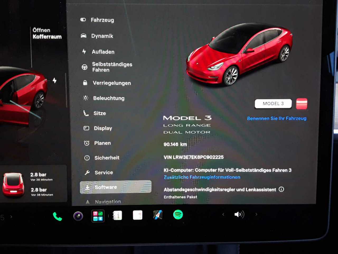 Tesla Model 3 Langstreckenbatt. Allradantrieb Dual Motor 11