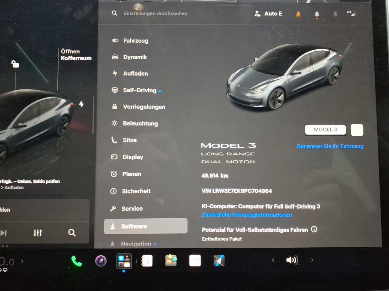 Tesla Model 3 Langstreckenbatt. Allradantrieb Dual Motor 11