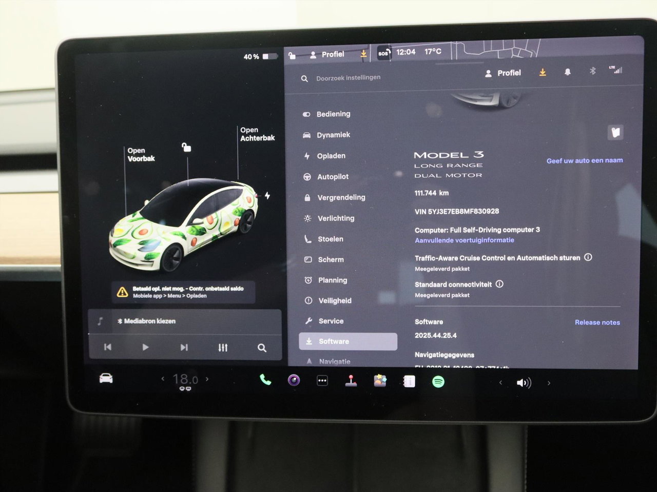 Tesla Model 3 Long-Range AWD 351pk 75 kWh FACELIFT [ WARMTEPOMP+AUTOPILOT+620KM WLTP+PREMIUM AUDIO ] 30