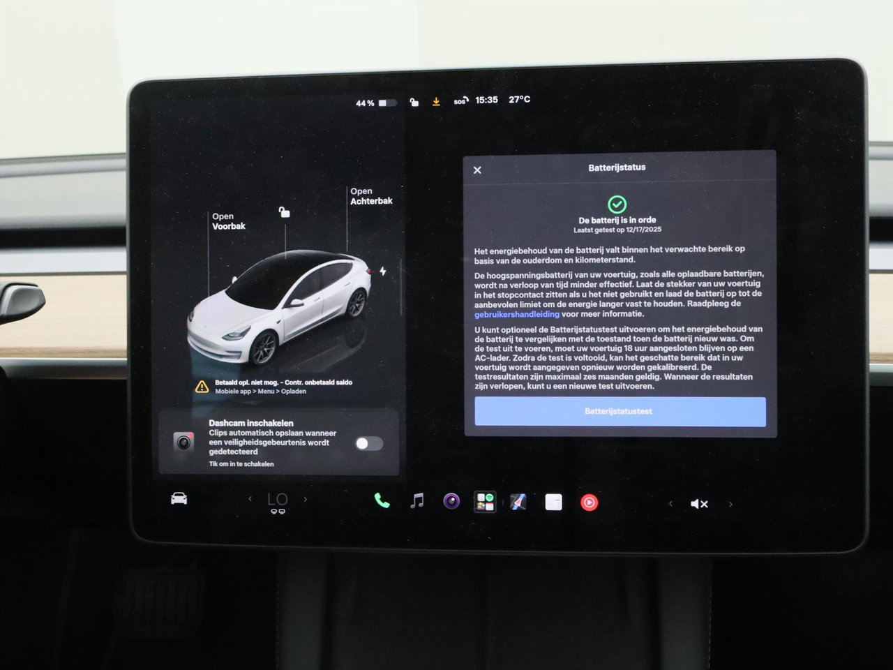 Tesla Model 3 Long-Range AWD 351pk 75 kWh 93.9% SoH UPGRADE [ FSD+RYZEN+WARMTEPOMP+PREMIUM AUDIO ] 28