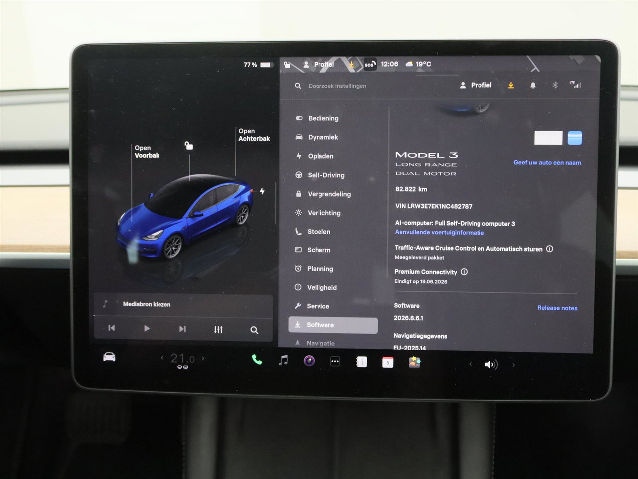 Tesla Model 3 Long-Range AWD 351pk 75 kWh UPGRADE [ RYZEN AMD+WARMTEPOMP+AUTOPILOT ] 30