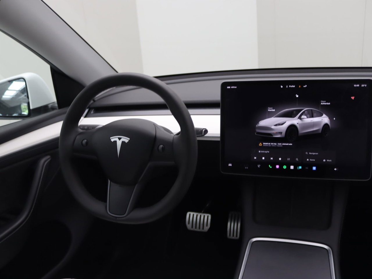 Tesla Model Y Performance 534pk AWD 90.9% SoH [ TREKHAAK+FSD+WIT LEDER+21 INCH+WARMTEPOMP+RYZEN ] 7
