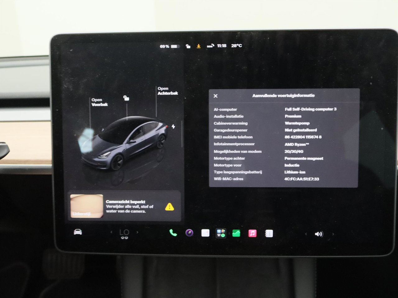 Tesla Model 3 Long-Range AWD 351pk 75 kWh UPGRADE [ RYZEN AMD+WARMTEPOMP+AUTOPILOT ] 30