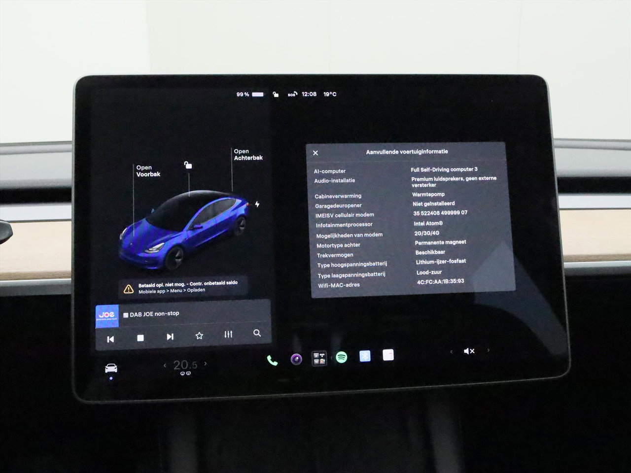Tesla Model 3 Standard RWD Plus FACELIFT 90,4% SoH [ TREKHAAK+LFP-ACCU+WARMTEPOMP+AUTOPILOT+60 kWh+PREMIUM AUDIO ] 28