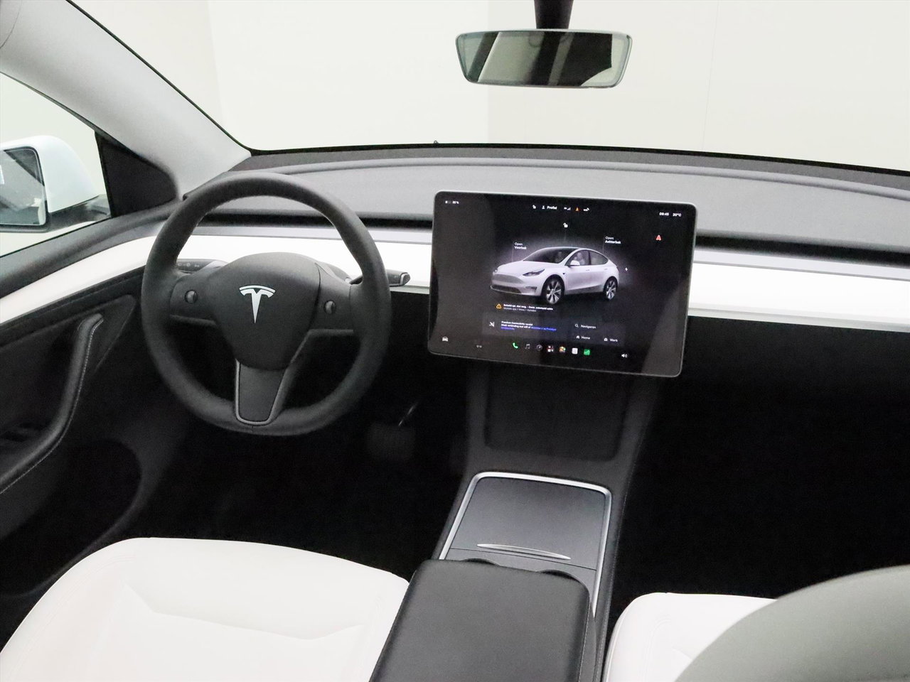 Tesla Model Y Long Range AWD 75kWh 351pk 94.1% SoH [ WIT LEDER+AMD RYZEN+AUTOPILOT+19 INCH+PREMIUM AUDIO ] 10
