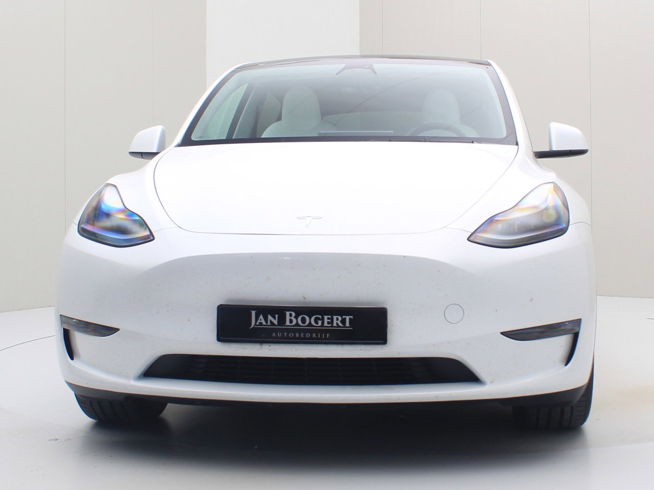 Tesla Model Y Long Range AWD 75kWh 351pk 94.1% SoH [ WIT LEDER+AMD RYZEN+AUTOPILOT+19 INCH+PREMIUM AUDIO ] 7