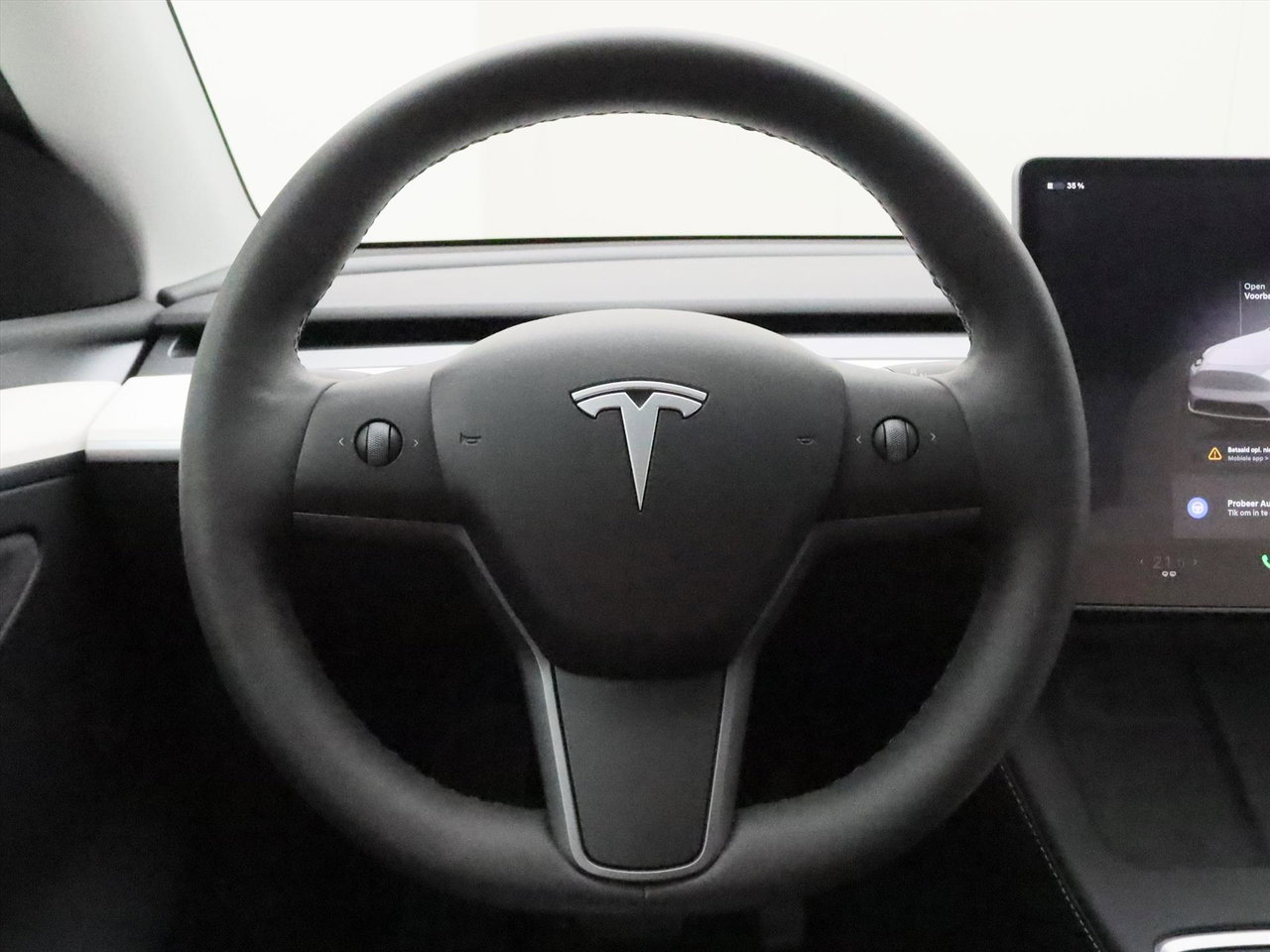 Tesla Model Y Long Range AWD 75kWh 351pk 94.1% SoH [ WIT LEDER+AMD RYZEN+AUTOPILOT+19 INCH+PREMIUM AUDIO ] 21