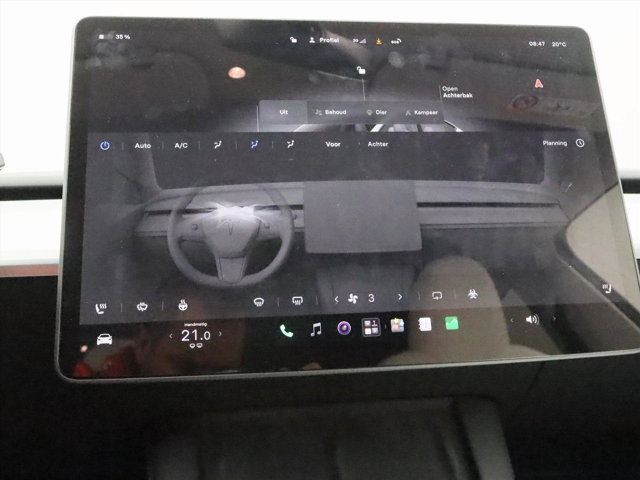 Tesla Model Y Long Range AWD 75kWh 351pk 94.1% SoH [ WIT LEDER+AMD RYZEN+AUTOPILOT+19 INCH+PREMIUM AUDIO ] 30
