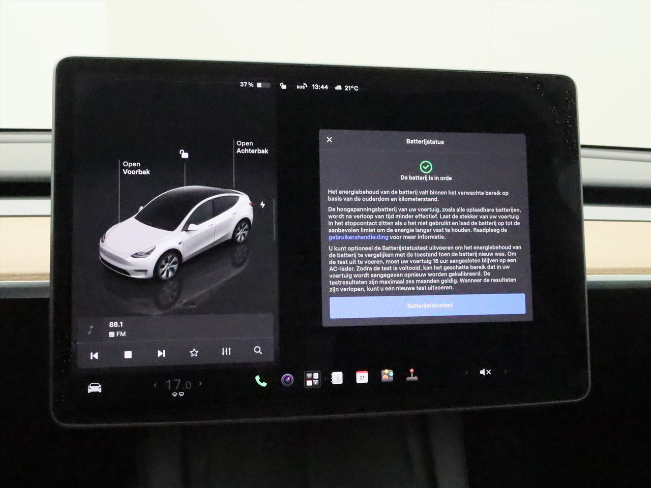 Tesla Model Y Long Range AWD 75kWh 351pk 91.9% SoH [ TREKHAAK+AMD RYZEN+AUTOPILOT+19 INCH+PREMIUM AUDIO ] 29