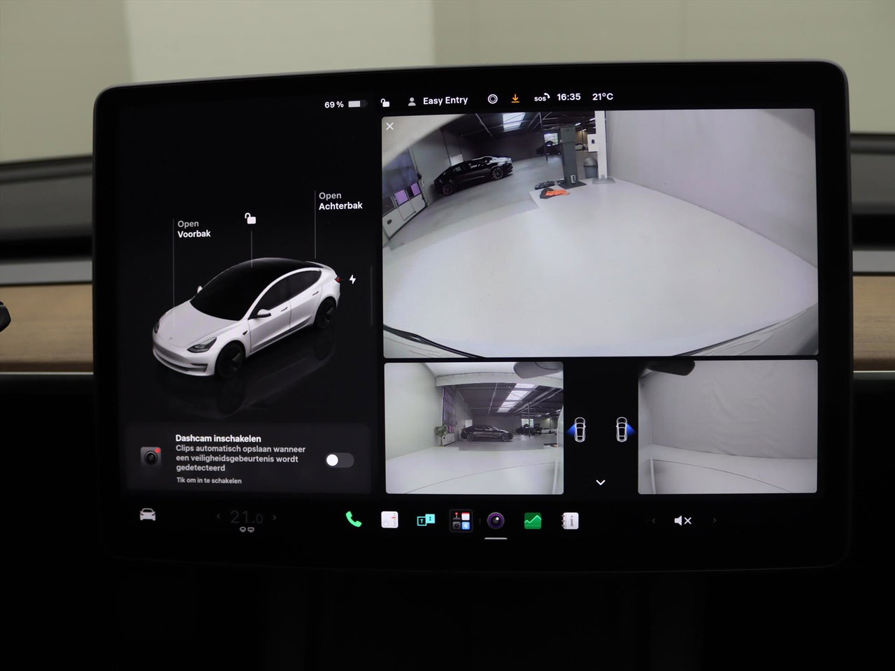 Tesla Model 3 Long-Range RWD 299pk [ AMD RYZEN+WARMTEPOMP+AUTOPILOT+LEDER+CAMERA+CLIMAAT+PDC+NAVIGATIE ] 28