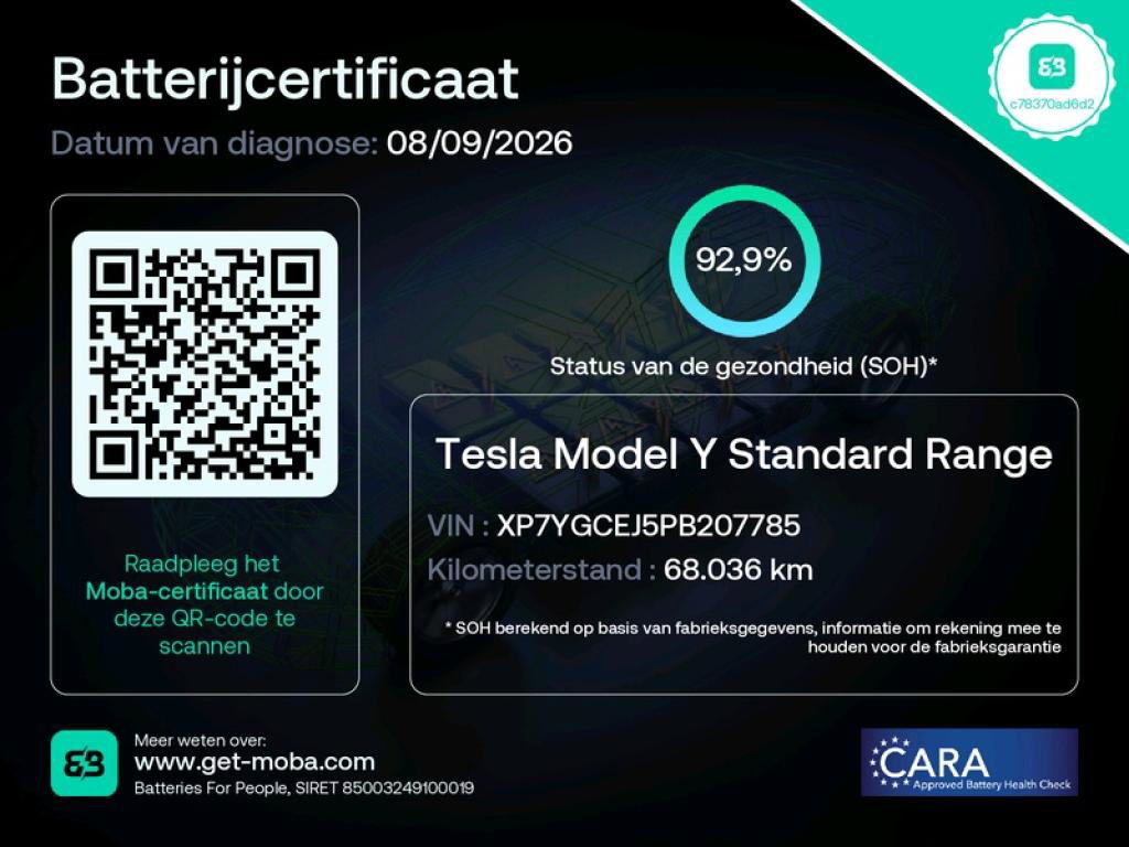 Tesla Model Y Standard RWD Plus 92,9% SoH [ TREKHAAK+AMD RYZEN+AUTOPILOT+19 INCH+PREMIUM AUDIO ] 11