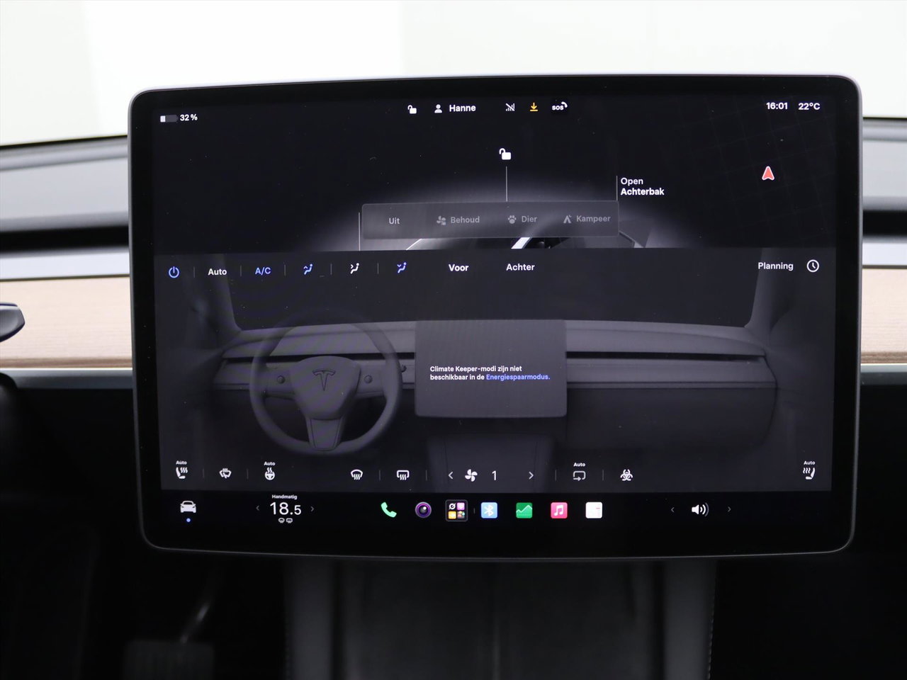 Tesla Model Y Long Range AWD 75kWh 351pk 91.8% SoH [ TREKHAAK+AMD RYZEN+AUTOPILOT+19 INCH+PREMIUM AUDIO ] 29