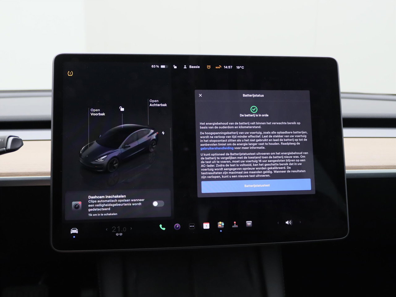 Tesla Model 3 Standard RWD Plus UPGRADE 94.8% SoH [ LFP-ACCU+WARMTEPOMP+AUTOPILOT+60 kWh ] 29