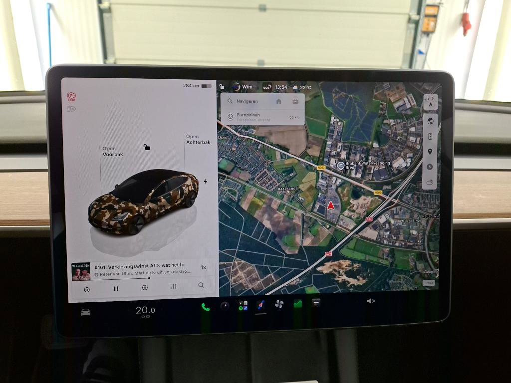 Tesla Model 3 Long-Range AWD 351pk 75 kWh UPGRADE [ RYZEN AMD+TREKHAAK+WARMTEPOMP+AUTOPILOT ] 18