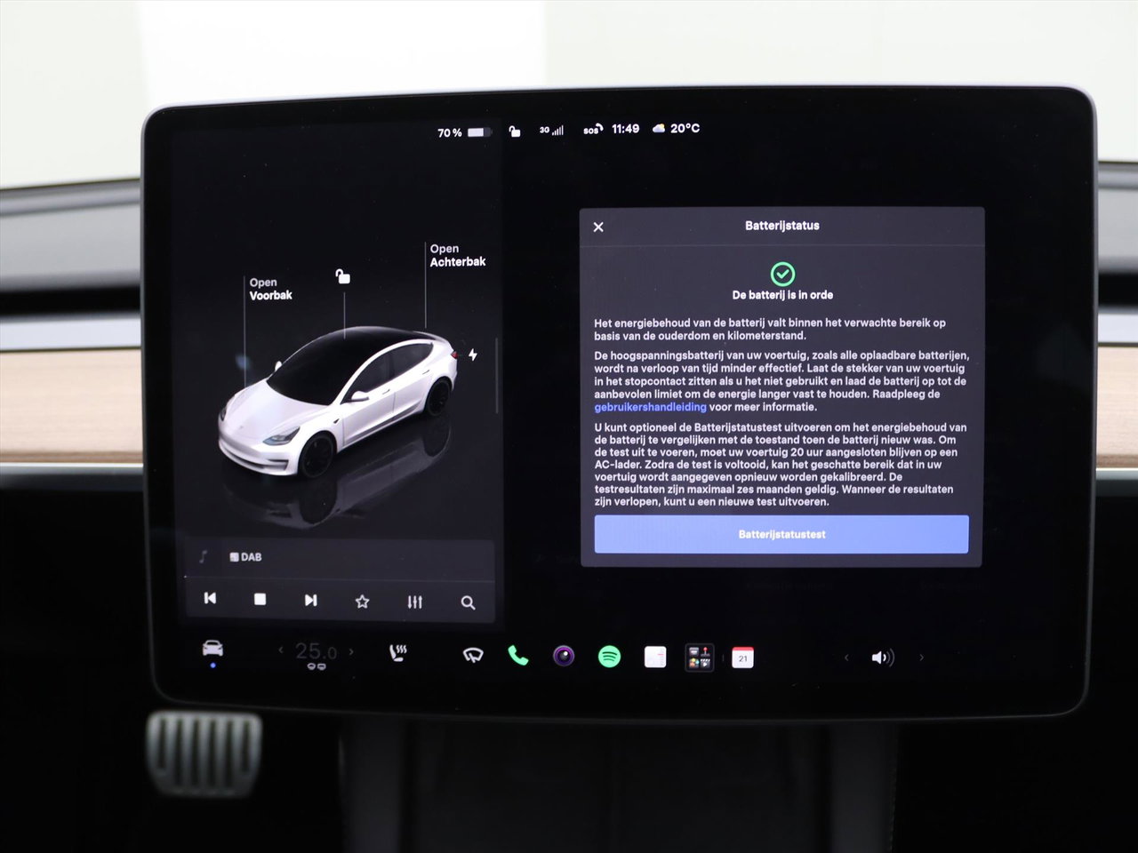 Tesla Model 3 Performance AWD 534pk 96.2% SoH UPGRADE [ AUTOPILOT+567KM WLTP+PREMIUM AUDIO ] 23