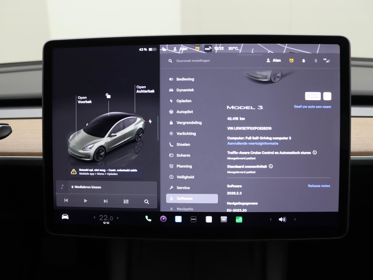 Tesla Model 3 Standard RWD Plus UPGRADE 93.8% SoH [ AMD RYZEN+LFP-ACCU+WARMTEPOMP+AUTOPILOT ] 27