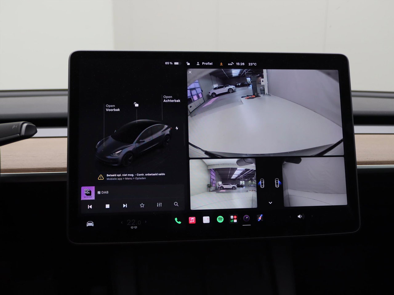 Tesla Model 3 Long-Range AWD 351pk 75 kWh 93.8% SoH UPGRADE [ TREKHAAK+ENHANCED AUTOPILOT+RYZEN AMD+WARMTEPOMP ] 26