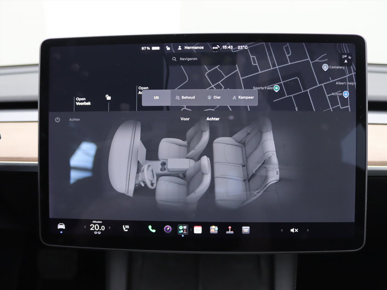 Tesla Model 3 Standard RWD Plus FACELIFT 90.7% SoH [ LFP-ACCU+WARMTEPOMP+AUTOPILOT+60 kWh+PREMIUM AUDIO 30