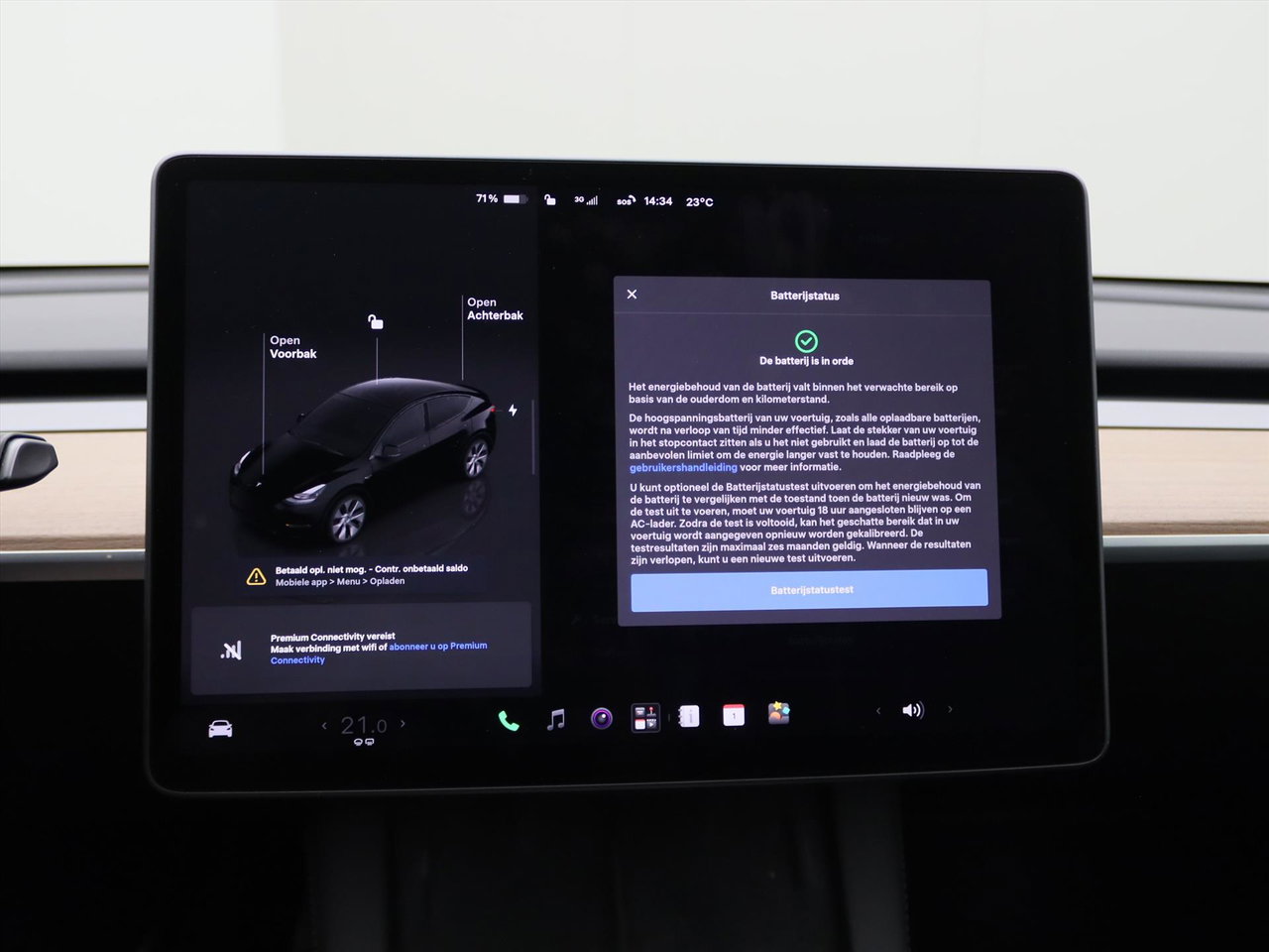 Tesla Model Y Long Range AWD 75kWh 351pk 93.7% SoH [ AMD RYZEN+AUTOPILOT+19 INCH+PREMIUM AUDIO ] 29