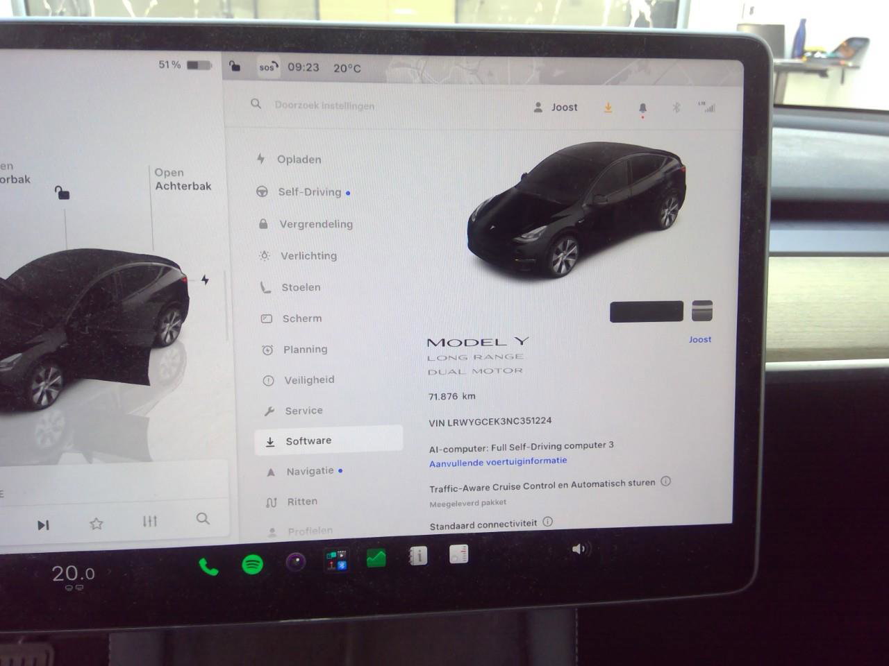 Tesla Model Y Long Range AWD 75kWh 351pk 92,8% SoH [ AMD RYZEN+AUTOPILOT+19 INCH+PREMIUM AUDIO ] 5