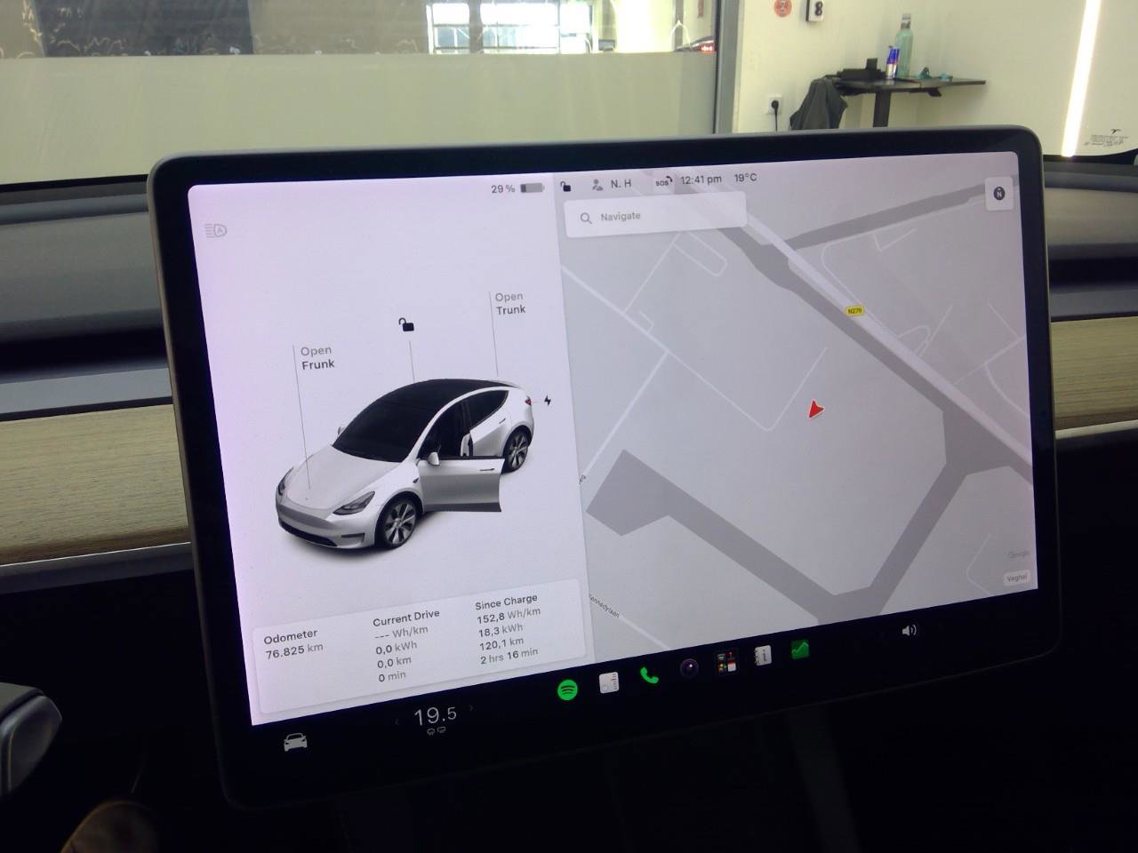 Tesla Model Y Long Range AWD 75kWh 351pk 92.4% SoH [ AUTOPILOT+19 INCH+PREMIUM AUDIO ] 16