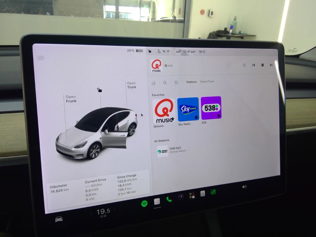 Tesla Model Y Long Range AWD 75kWh 351pk 92.4% SoH [ AUTOPILOT+19 INCH+PREMIUM AUDIO ] 15