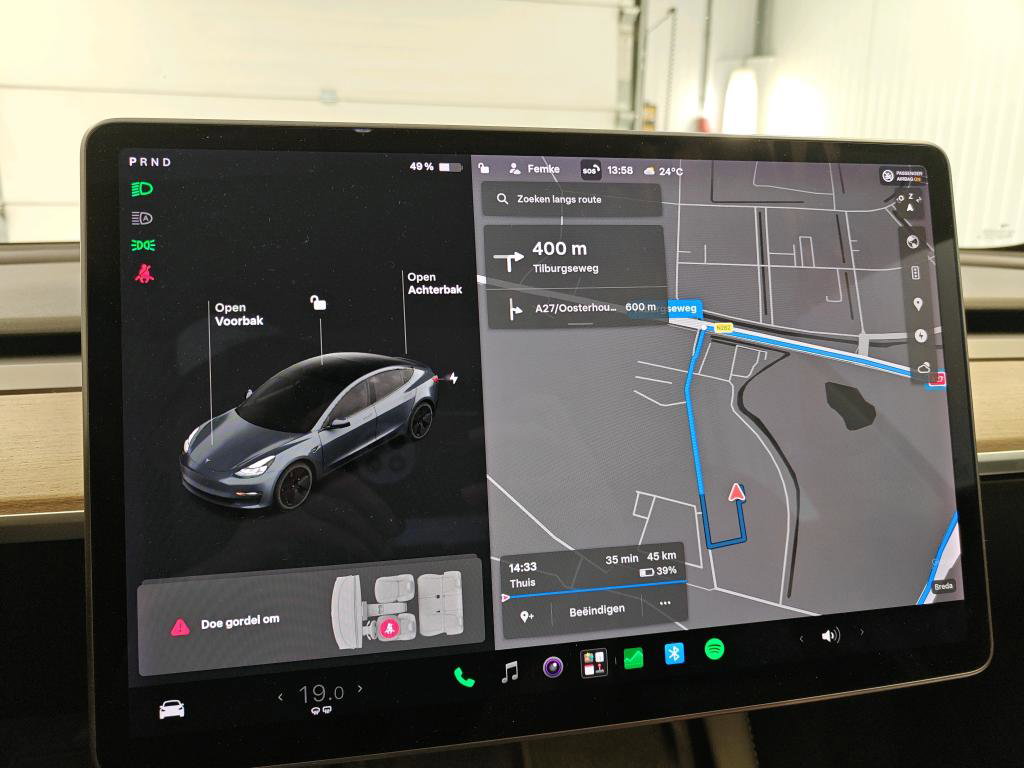 Tesla Model 3 Long-Range AWD 351pk 75 kWh 91.2% SoH UPGRADE [ RYZEN AMD+WARMTEPOMP+AUTOPILOT ] 15
