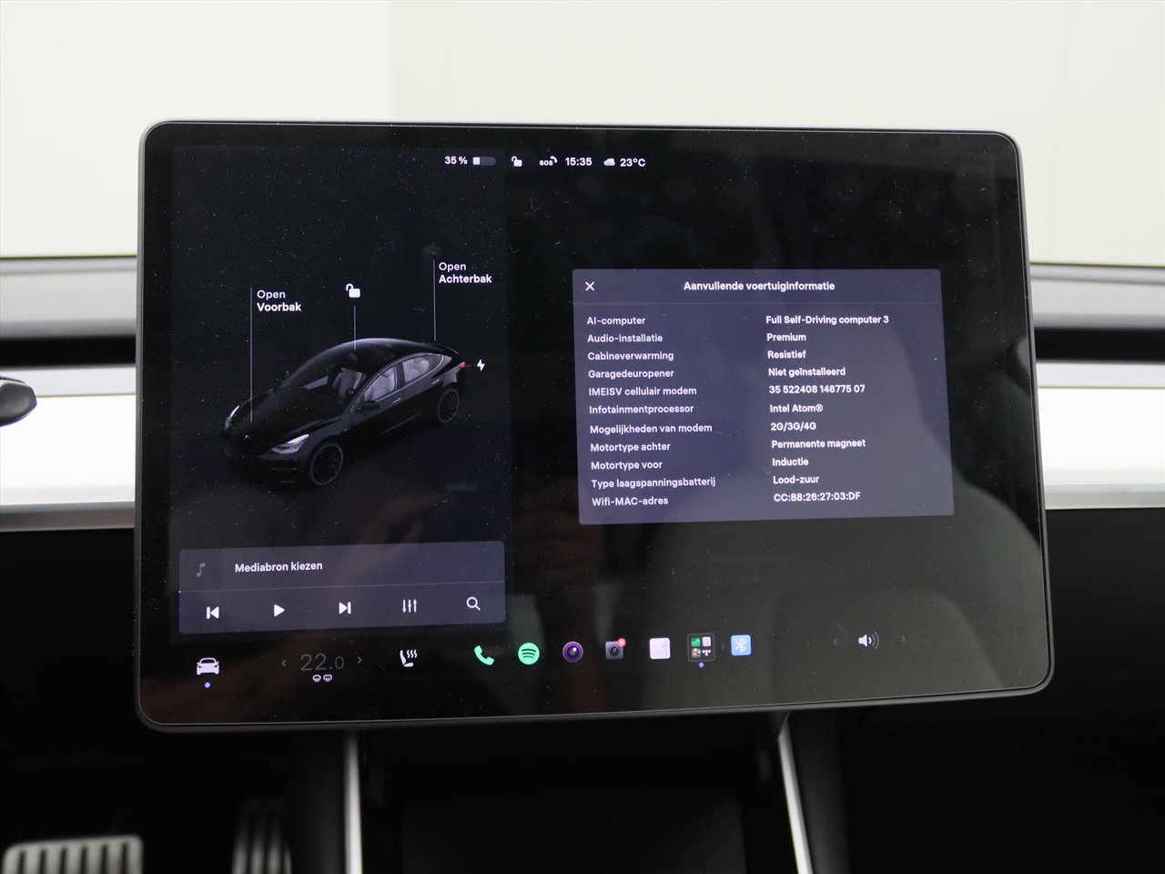 Tesla Model 3 Performance Dual Motor AWD 486pk 88.3% SoH [ WIT LEDER+AUTOPILOT+20 INCH+530KM WLTP+PREMIUM AUDIO ] 29