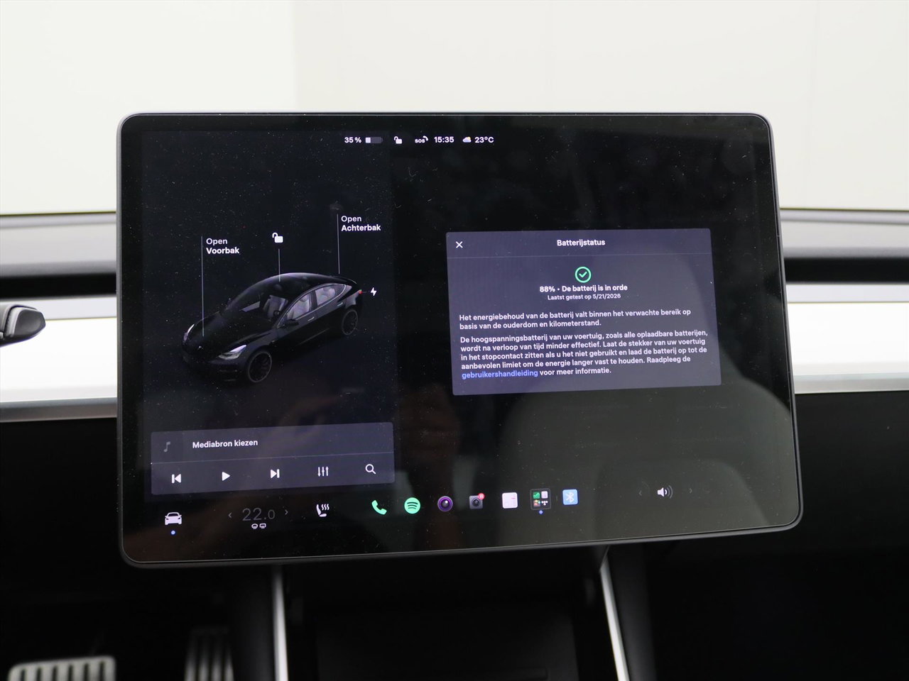 Tesla Model 3 Performance Dual Motor AWD 486pk 88.3% SoH [ WIT LEDER+AUTOPILOT+20 INCH+530KM WLTP+PREMIUM AUDIO ] 30