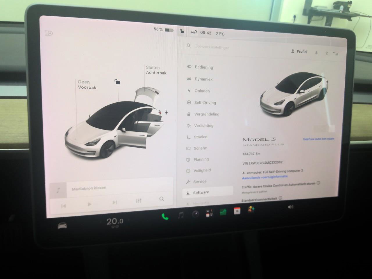 Tesla Model 3 Standard RWD Plus 90.3% SoH FACELIFT [ LFP-ACCU+WARMTEPOMP+AUTOPILOT+PREMIUM AUDIO ] 5