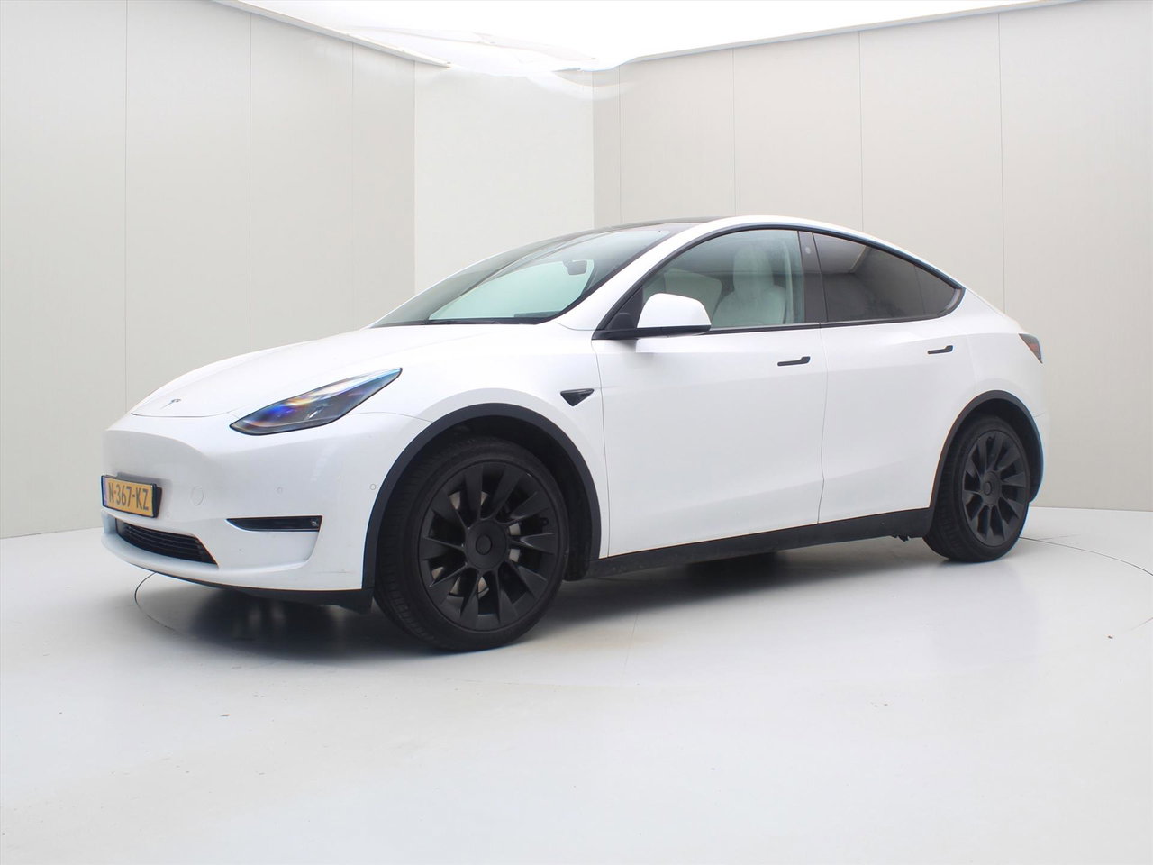 Tesla Model Y Long Range 351pk AWD [ FSD+WIT LEDER+TREKHAAK+20 INCH+PREMIUM AUDIO ] 7