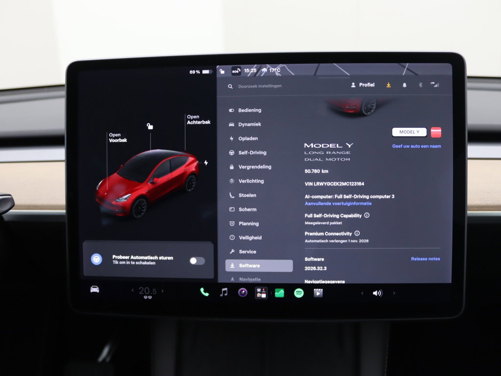 Tesla Model Y Long Range 345pk AWD 12