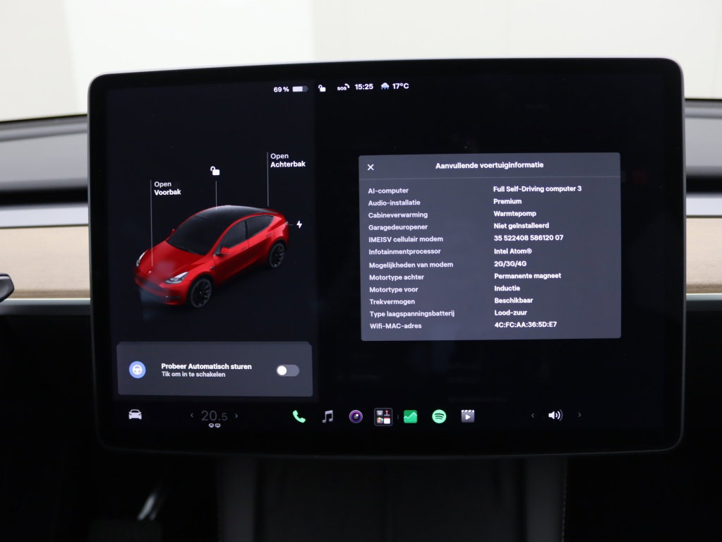 Tesla Model Y Long Range 345pk AWD 13