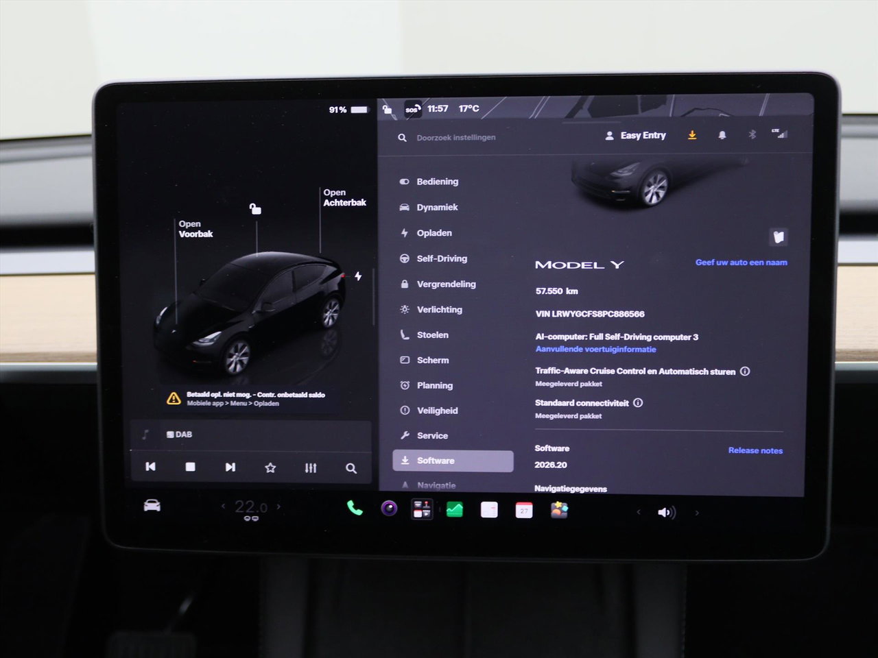 Tesla Model Y Standard RWD Plus 94.8% SoH [ LFP-ACCU+AUTOPILOT+19 INCH+60 kWh+PREMIUM AUDIO ] 12